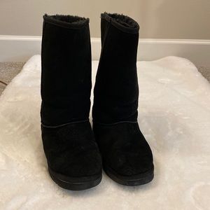 Ugg Madison Black Tall Boots